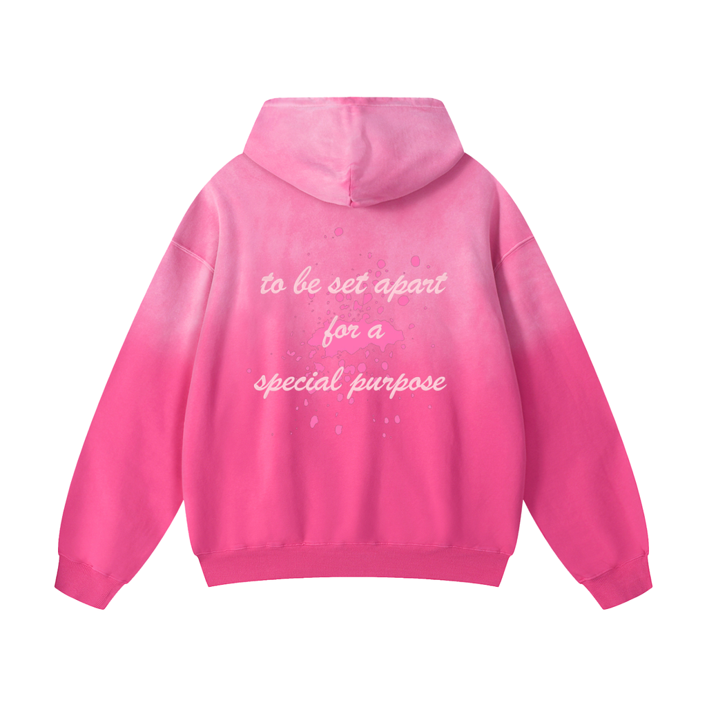Valentine Pink Qadosh Hoodie