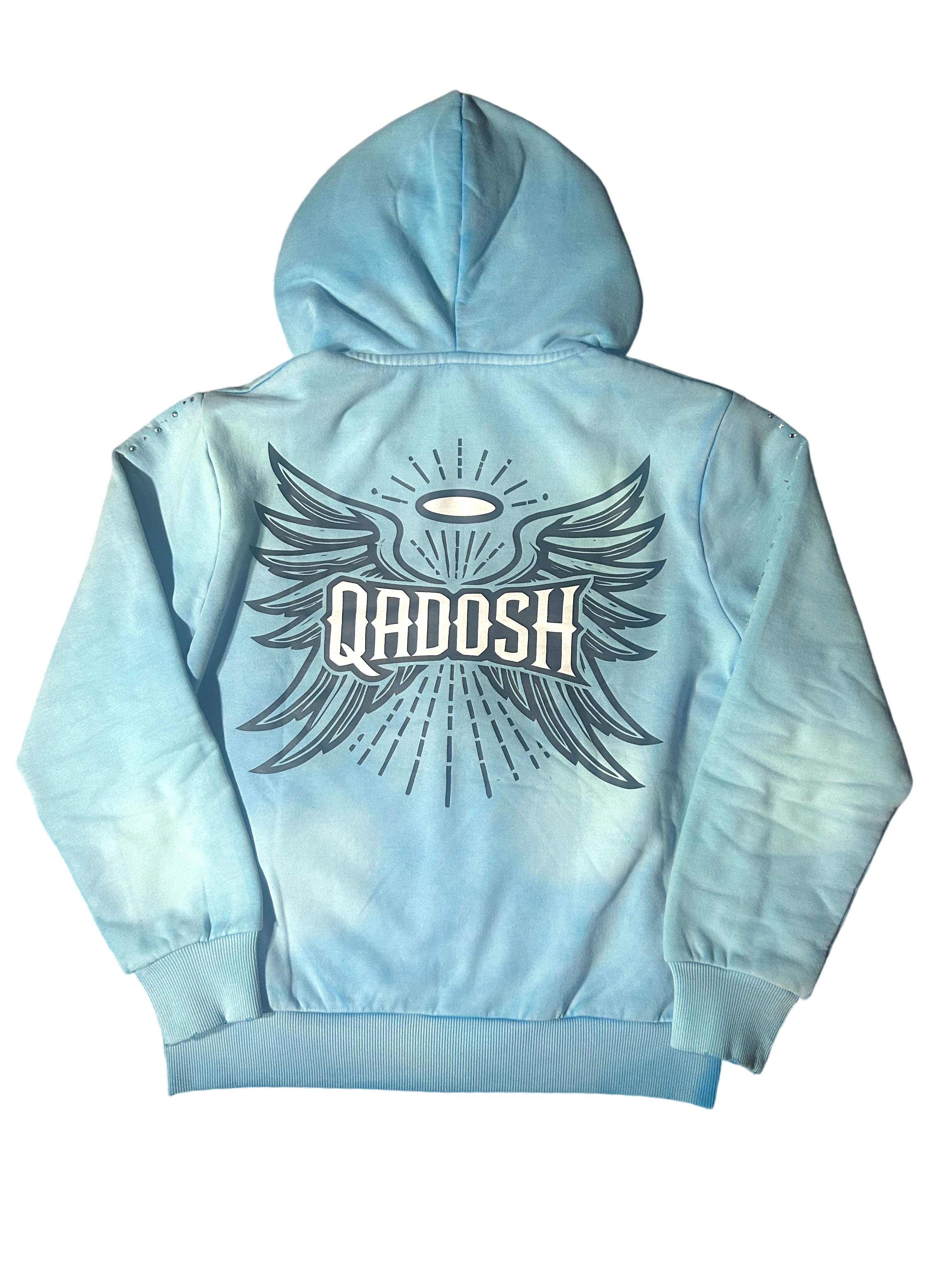 Sky Blue Qadosh Zip Up